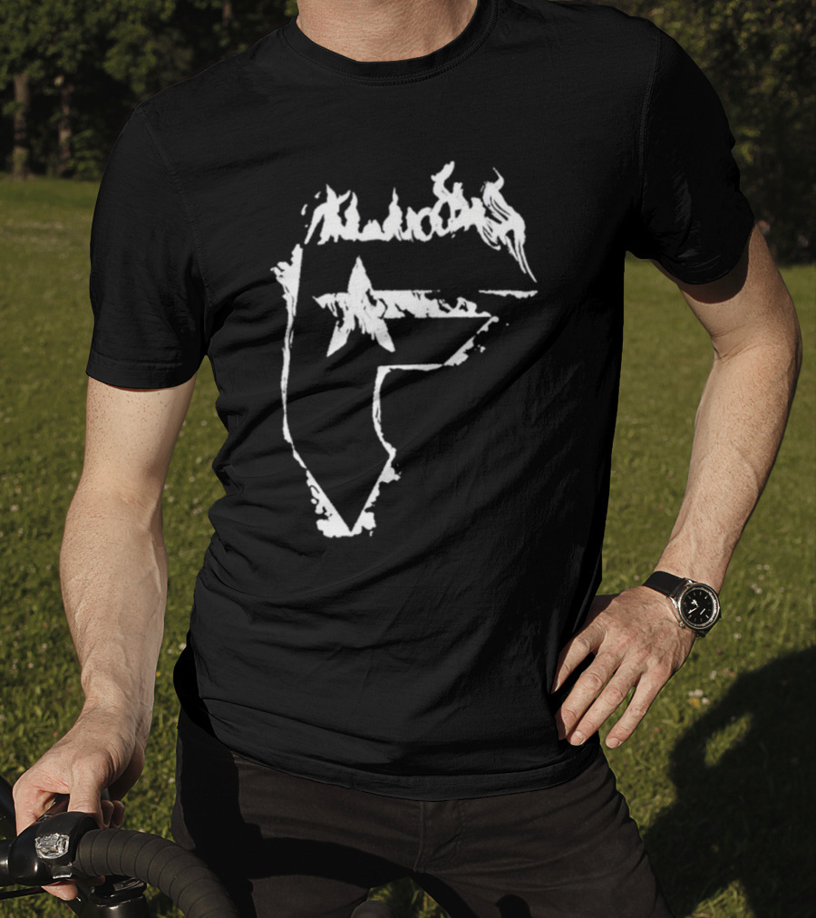 Famous Stars And Straps Flaming Star Emblem T-Shirt