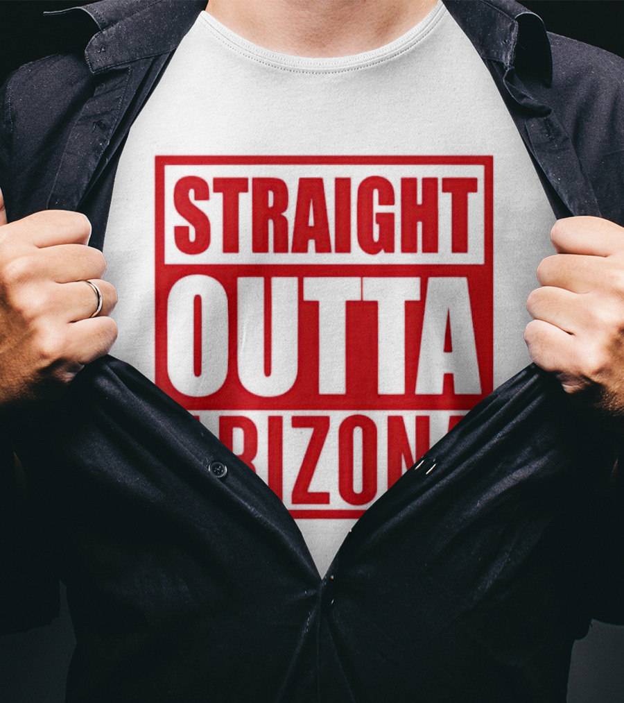 Straight Outta Arizona Diamondbacks T-Shirt