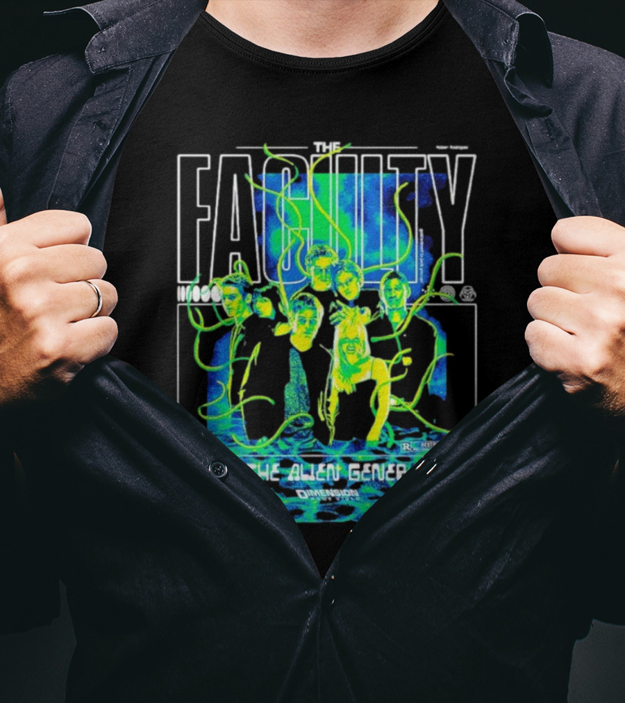 The Faculty Meet The Alien Generation Dimension Films T-Shirt