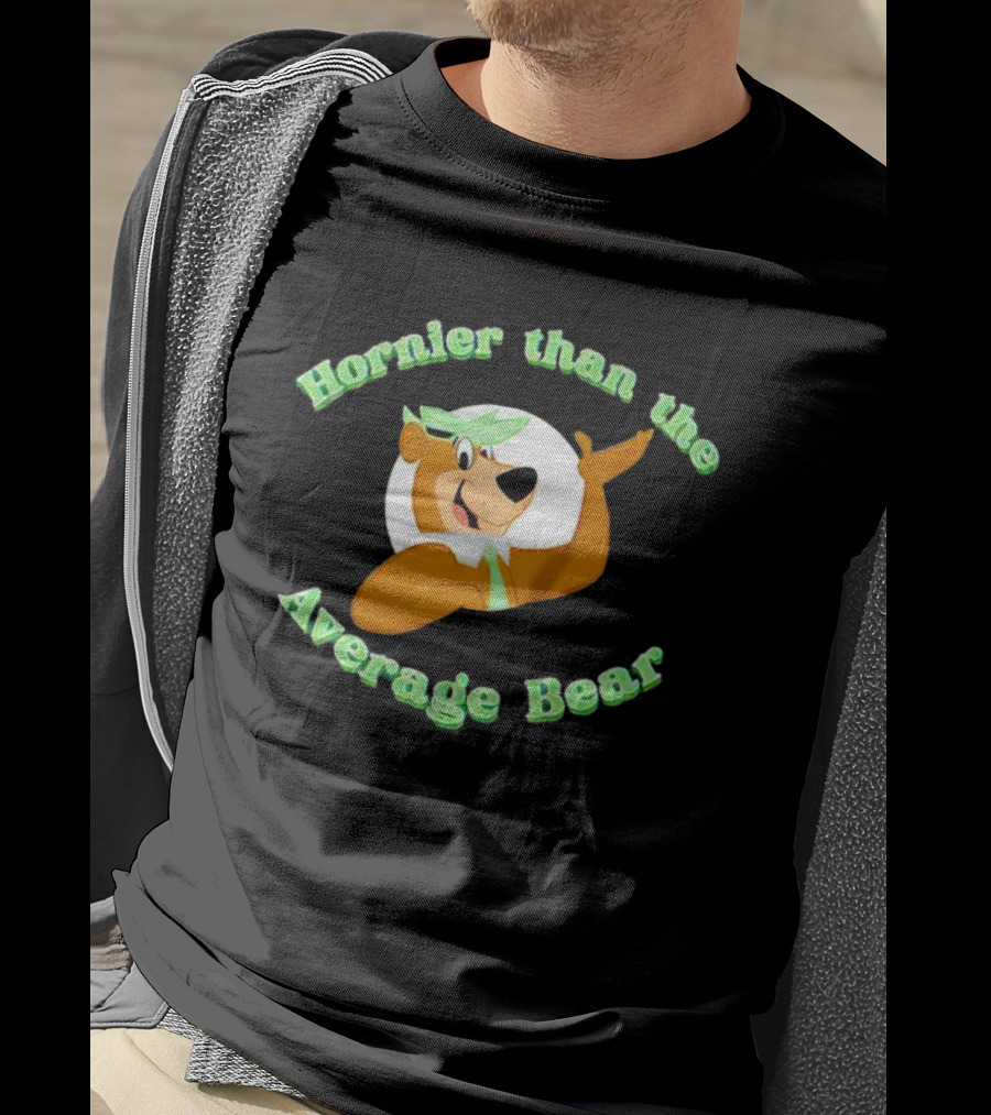 Hornier Than The Average Bear Yogi Bear T-Shirt
