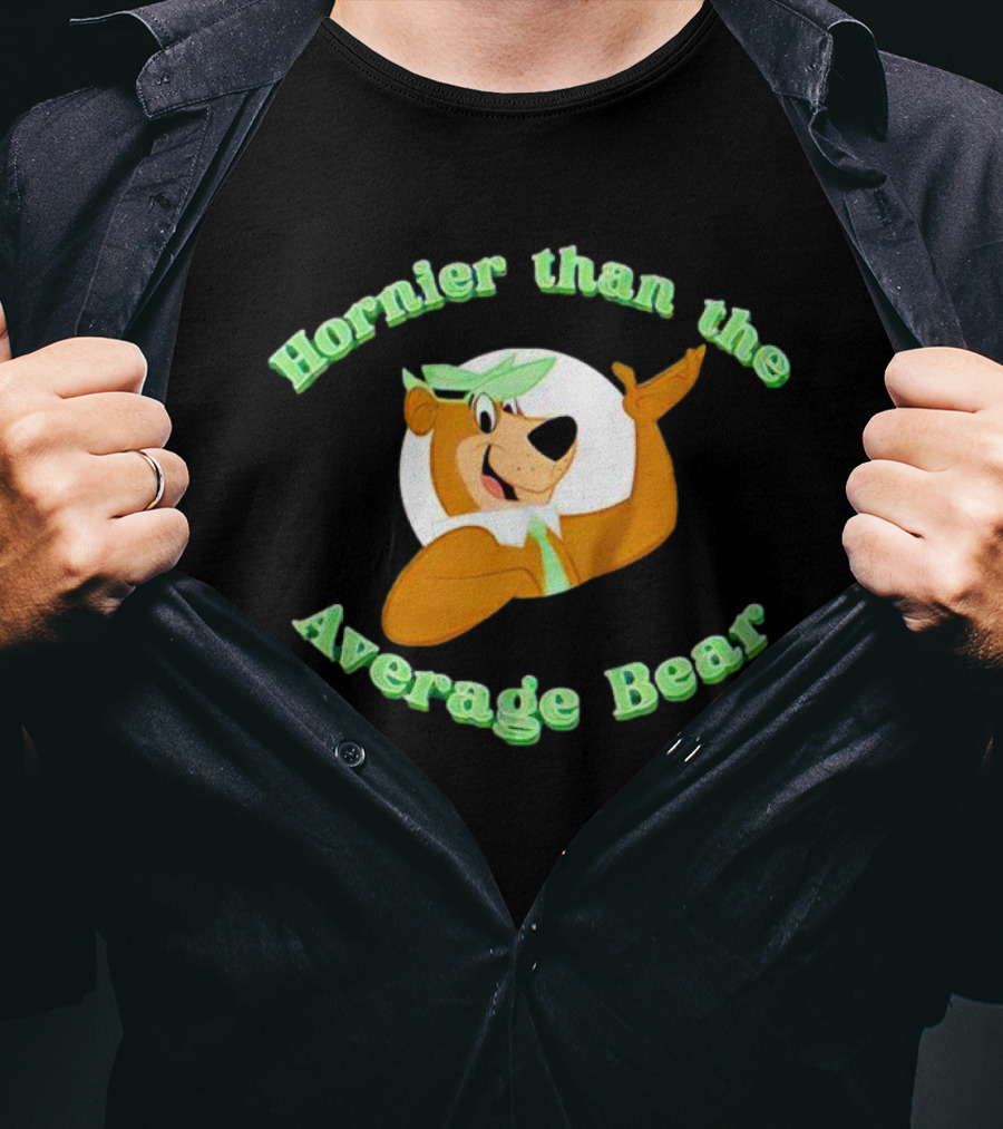 Hornier Than The Average Bear Yogi Bear T-Shirt