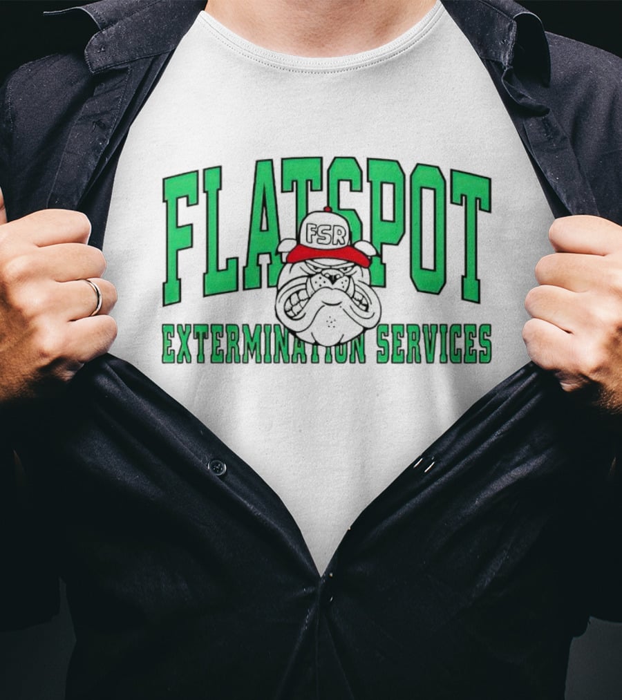 Flatspot Extermination Services FSR T-Shirt