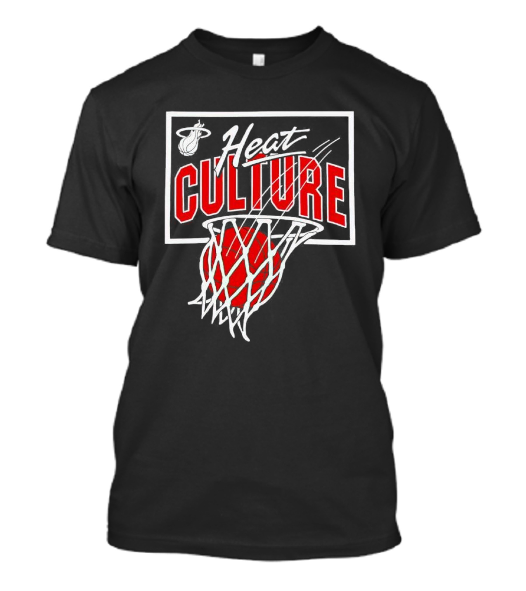Heat Culture Basketball Net Miami Heat T-Shirt