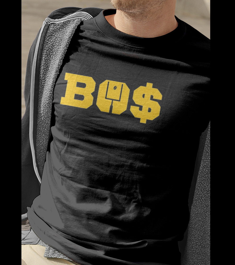 Pittsburgh BO$ Yellow Football T-Shirt