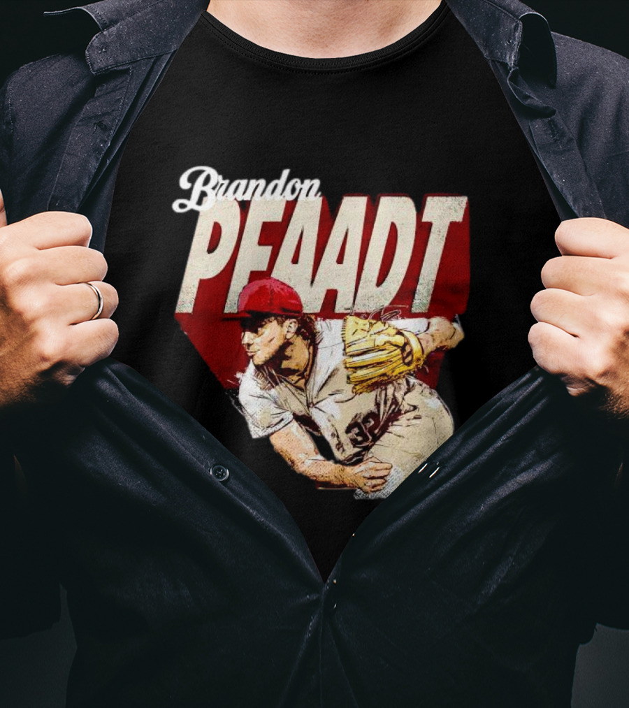Brandon Pfaadt Arizona Diamondbacks Pitching Action Signature T-Shirt