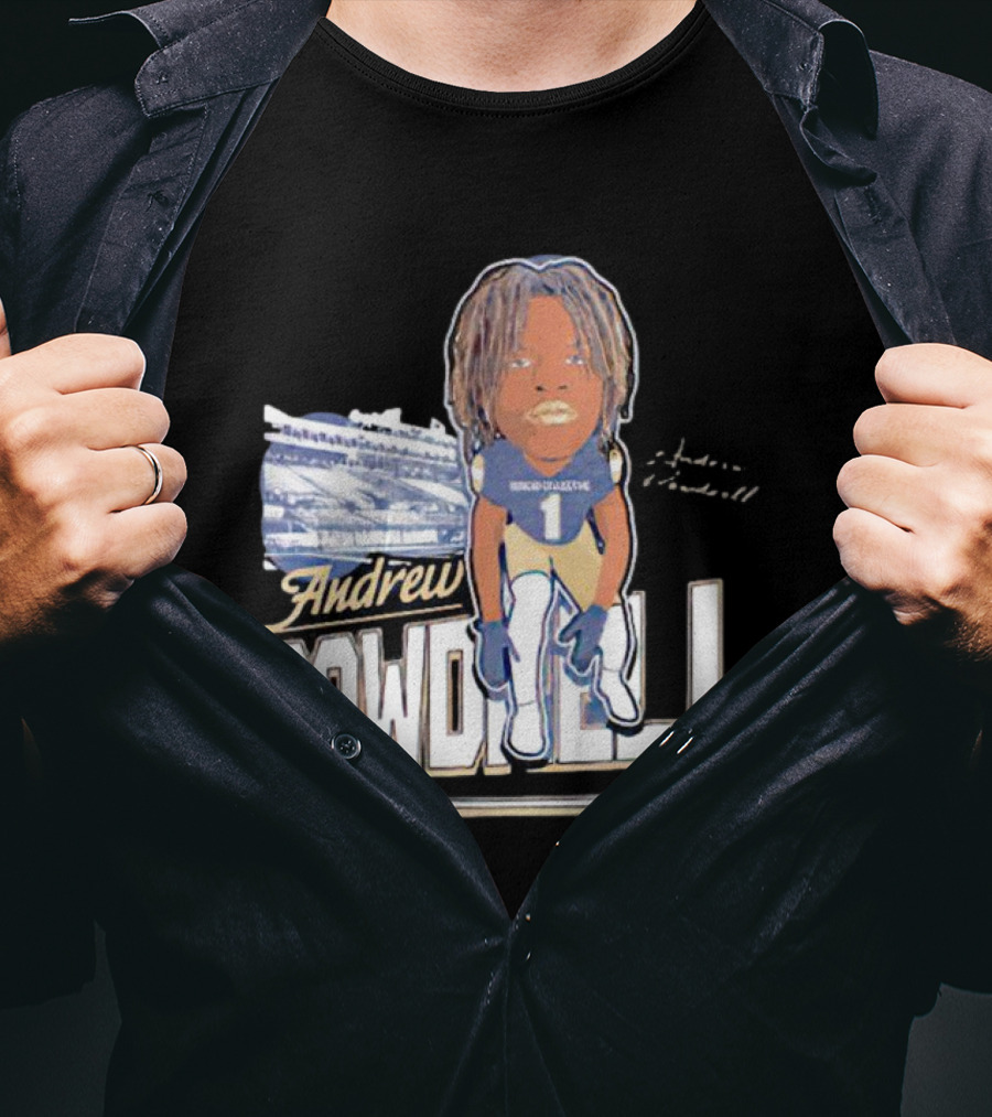 Andrew Powdrell Number 1 Honor Groundstone Signature T-Shirt