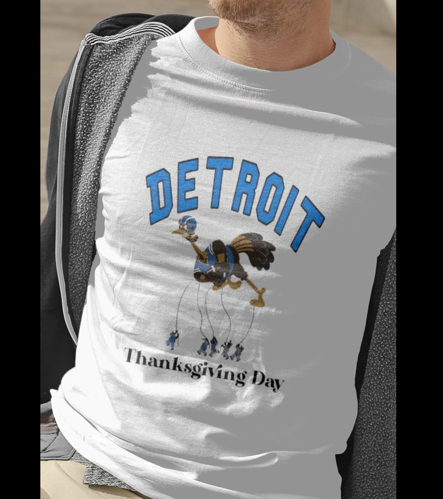 Detroit Thanksgiving Day Turkey T-Shirt