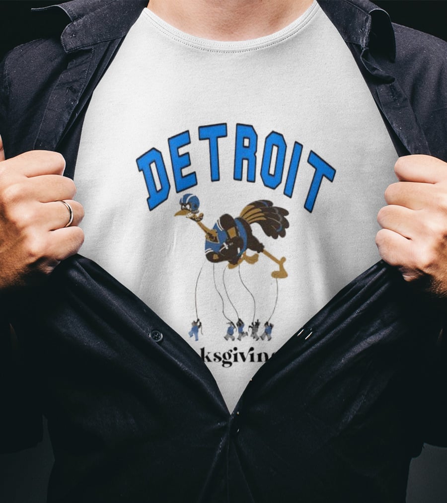 Detroit Thanksgiving Day Turkey T-Shirt