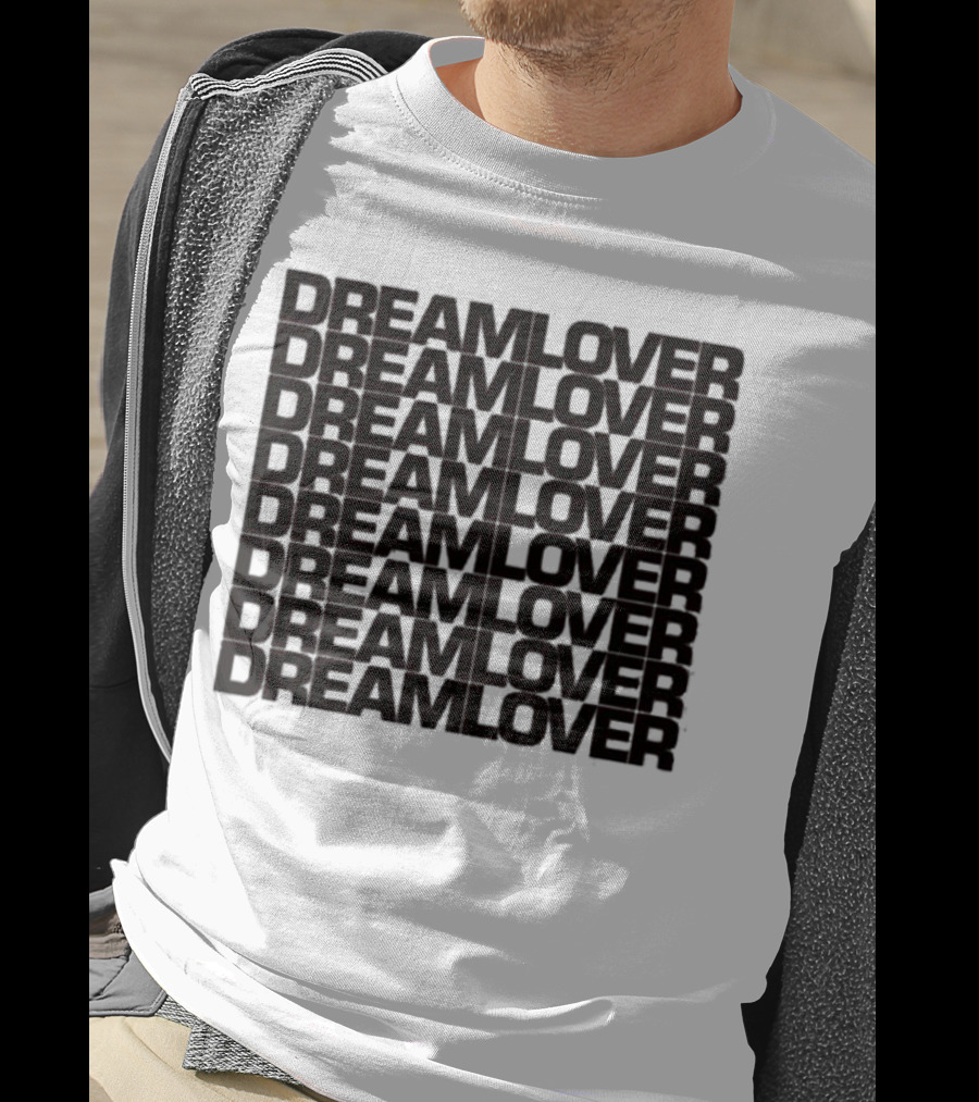 Mariah Carey Dreamlover Repeated Text T-Shirt
