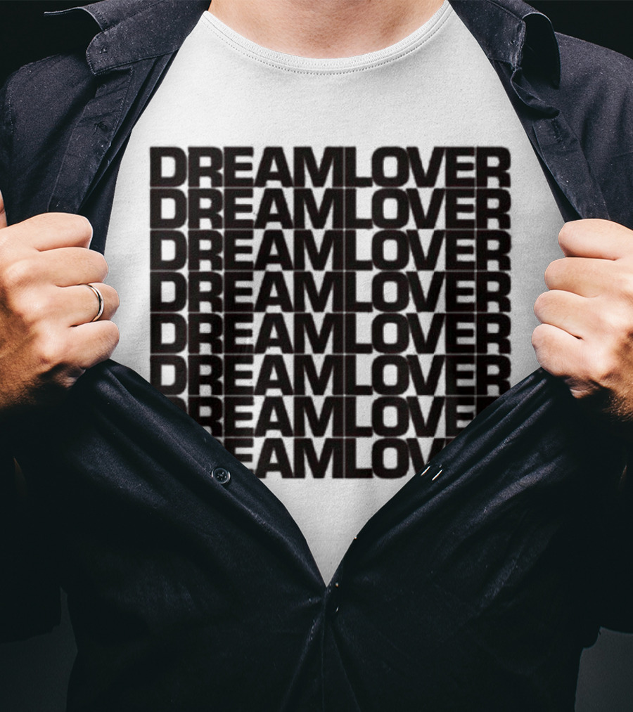 Mariah Carey Dreamlover Repeated Text T-Shirt
