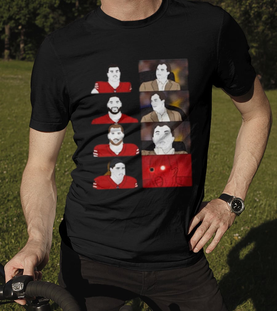 Rita Oak Mr. McMahon Meme San Francisco 49ers Football Reaction T-Shirt