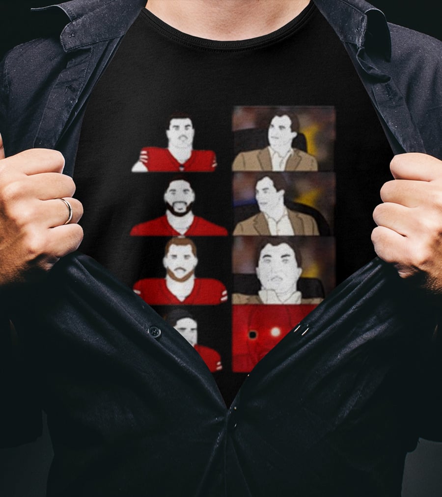 Rita Oak Mr. McMahon Meme San Francisco 49ers Football Reaction T-Shirt