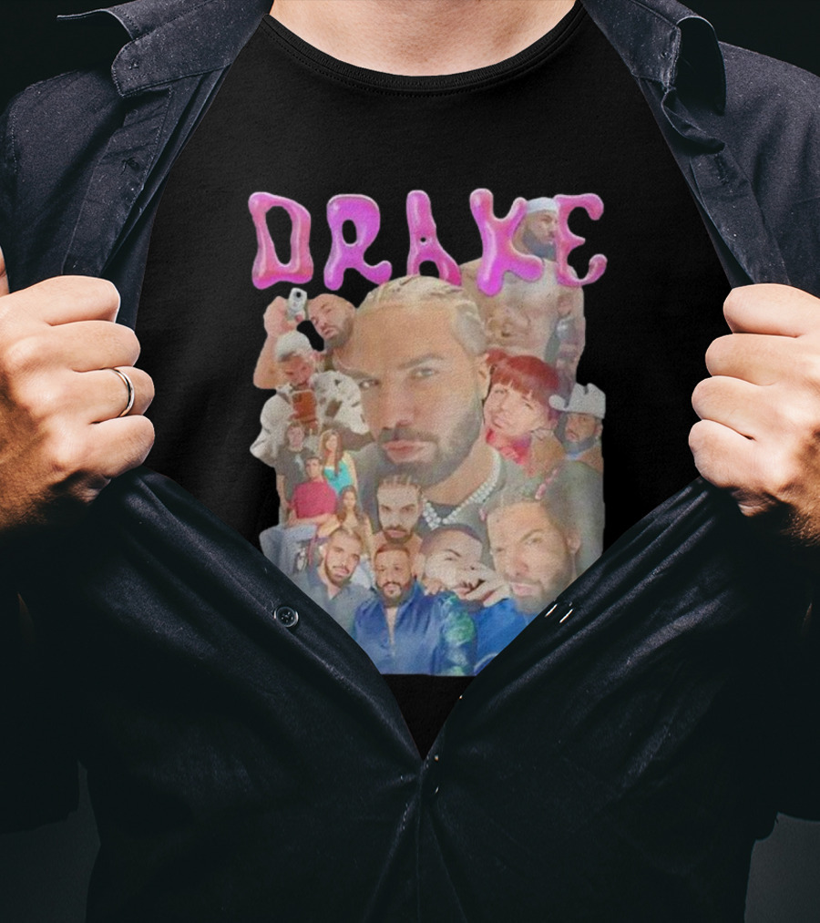 Drake Collage Bootleg Ubaru T-Shirt