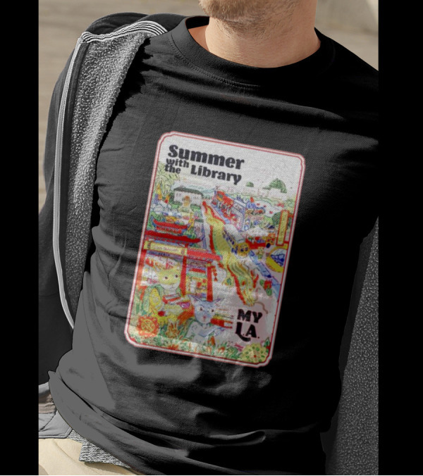 Summer With The Library My LA T-Shirt