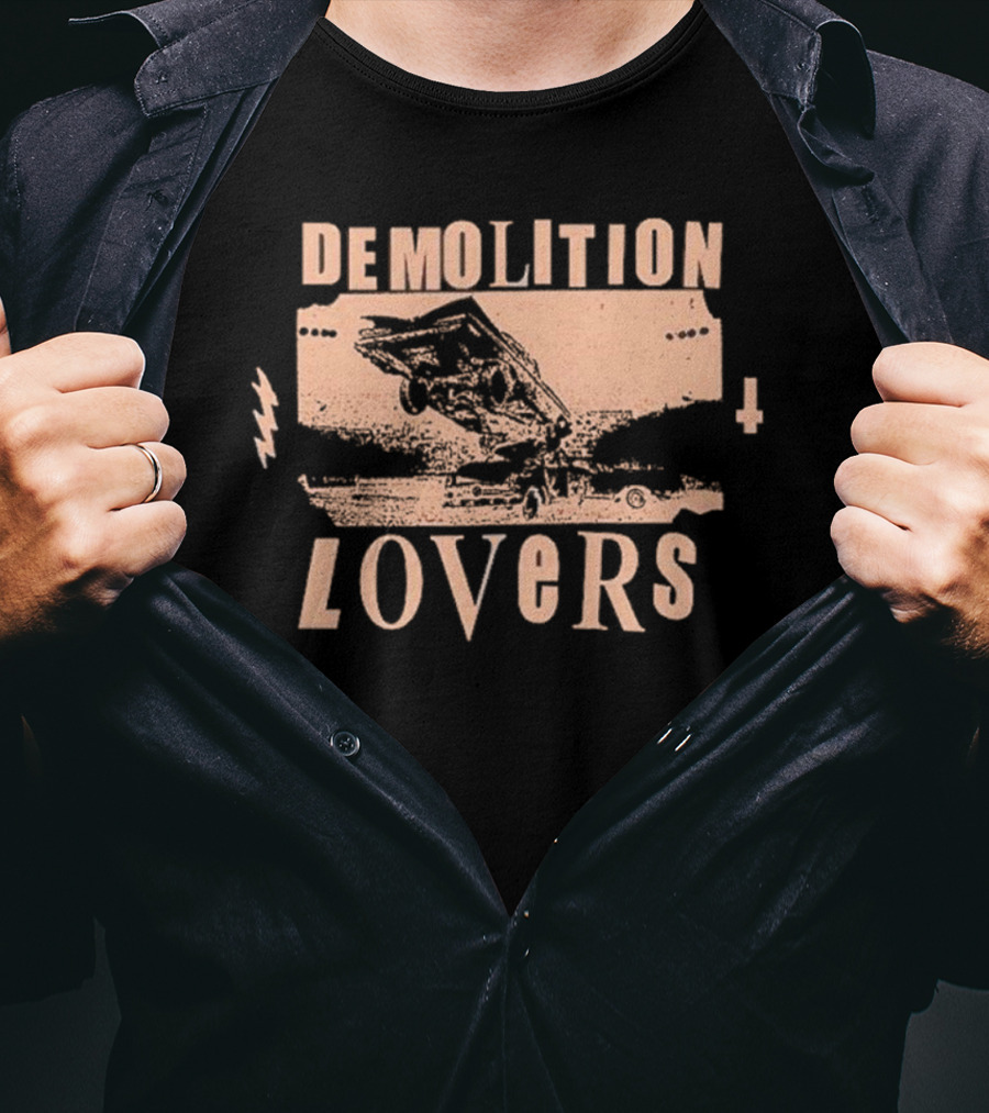 Demolition Lovers Vintage Car Crash Aesthetic T-Shirt