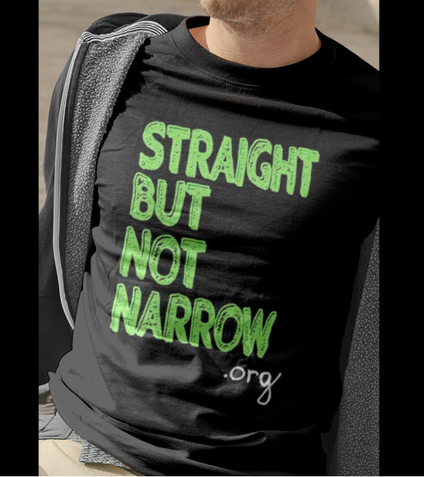 Josh Hutcherson Straight But Not Narrow Support .Org T-Shirt