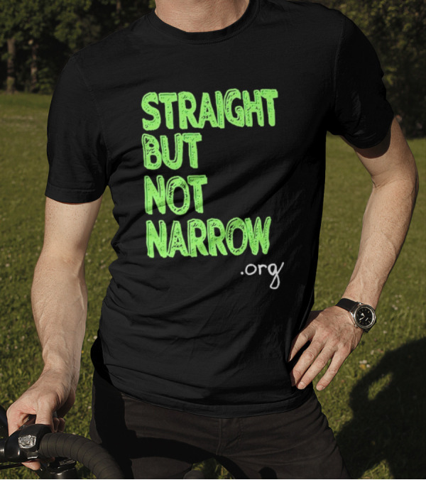 Josh Hutcherson Straight But Not Narrow Support .Org T-Shirt
