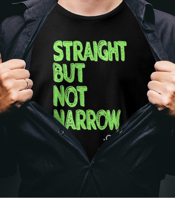 Josh Hutcherson Straight But Not Narrow Support .Org T-Shirt