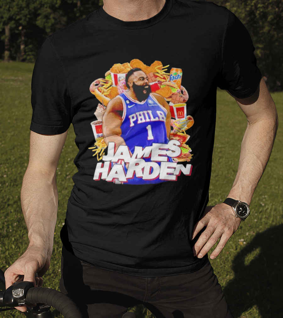James Harden Philly Fast Food McDonald's Fanta T-Shirt