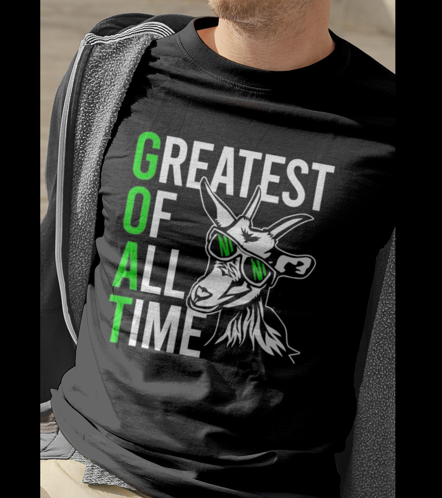 GOAT Greatest Of All Time Cool Sunglasses Goat T-Shirt