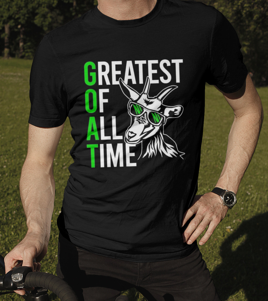 GOAT Greatest Of All Time Cool Sunglasses Goat T-Shirt