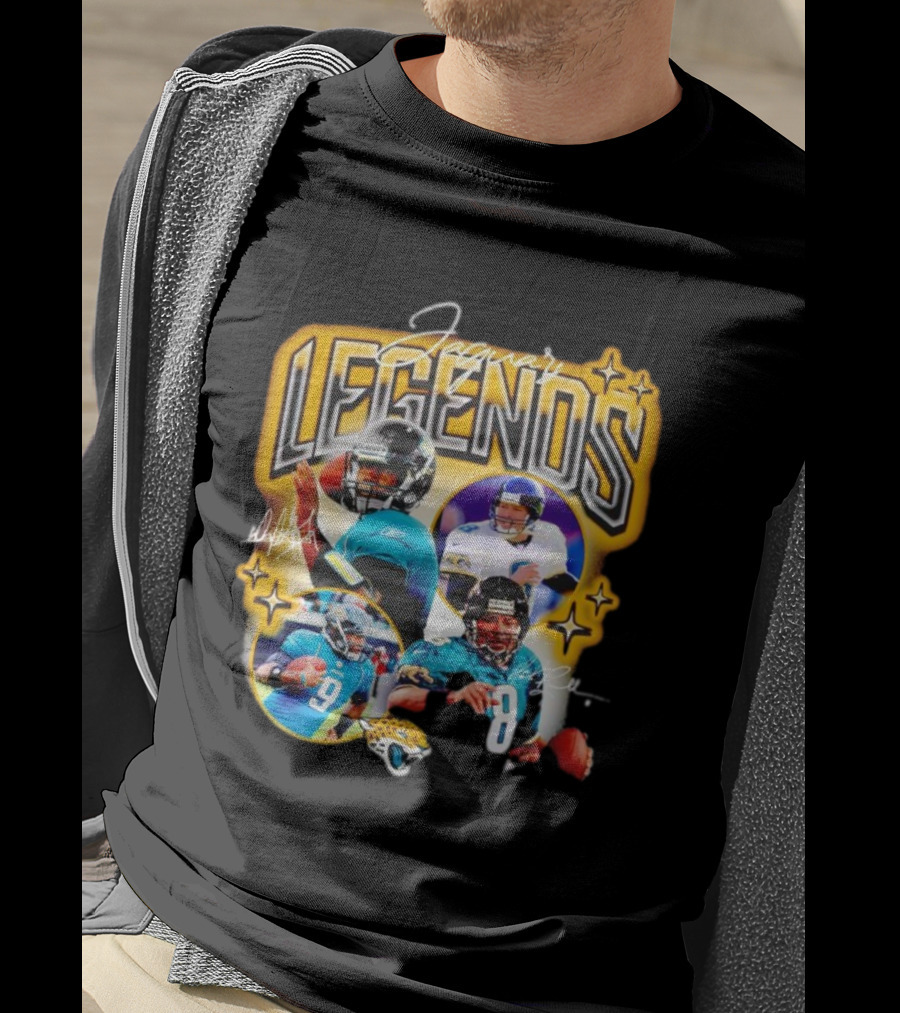Jaguars Legends Signatures Legendary Football Heroes T-Shirt