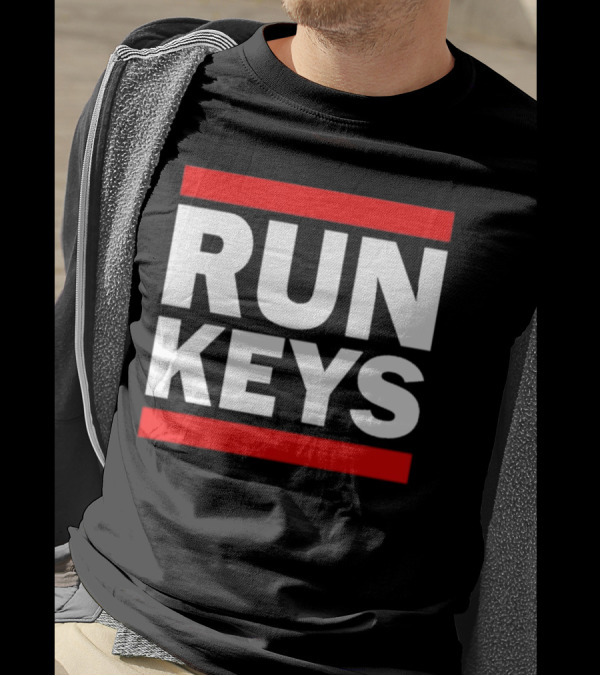 RUN KEYS Hip Hop T-Shirt