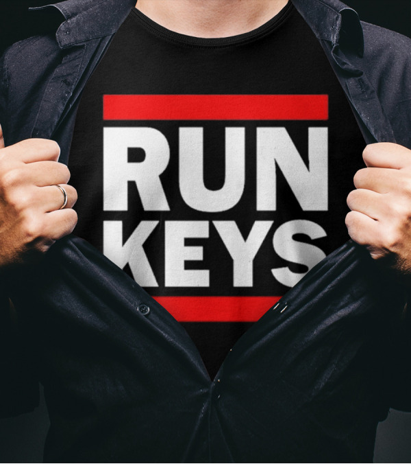 RUN KEYS Hip Hop T-Shirt