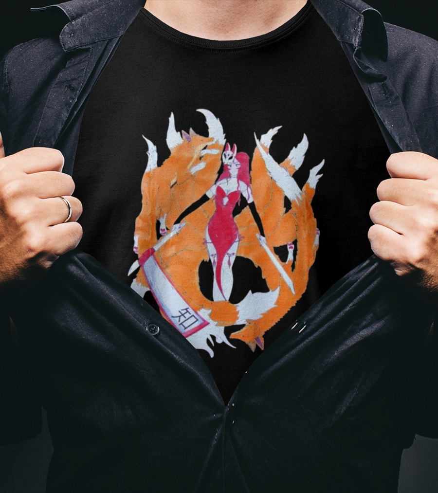 Sage Of Secrets Nine-Tailed Fox Omnyoji T-Shirt