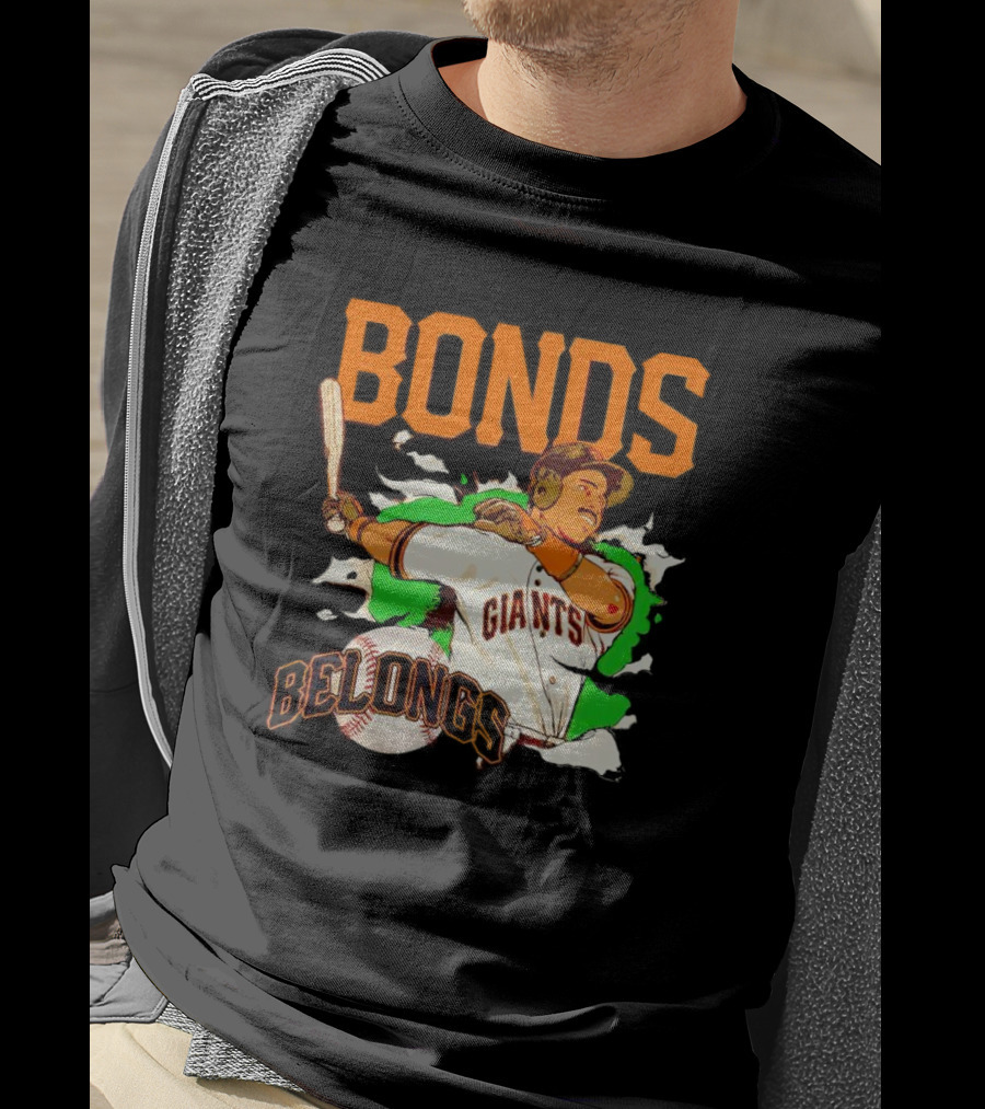 Bonds Giants Belongs T-Shirt