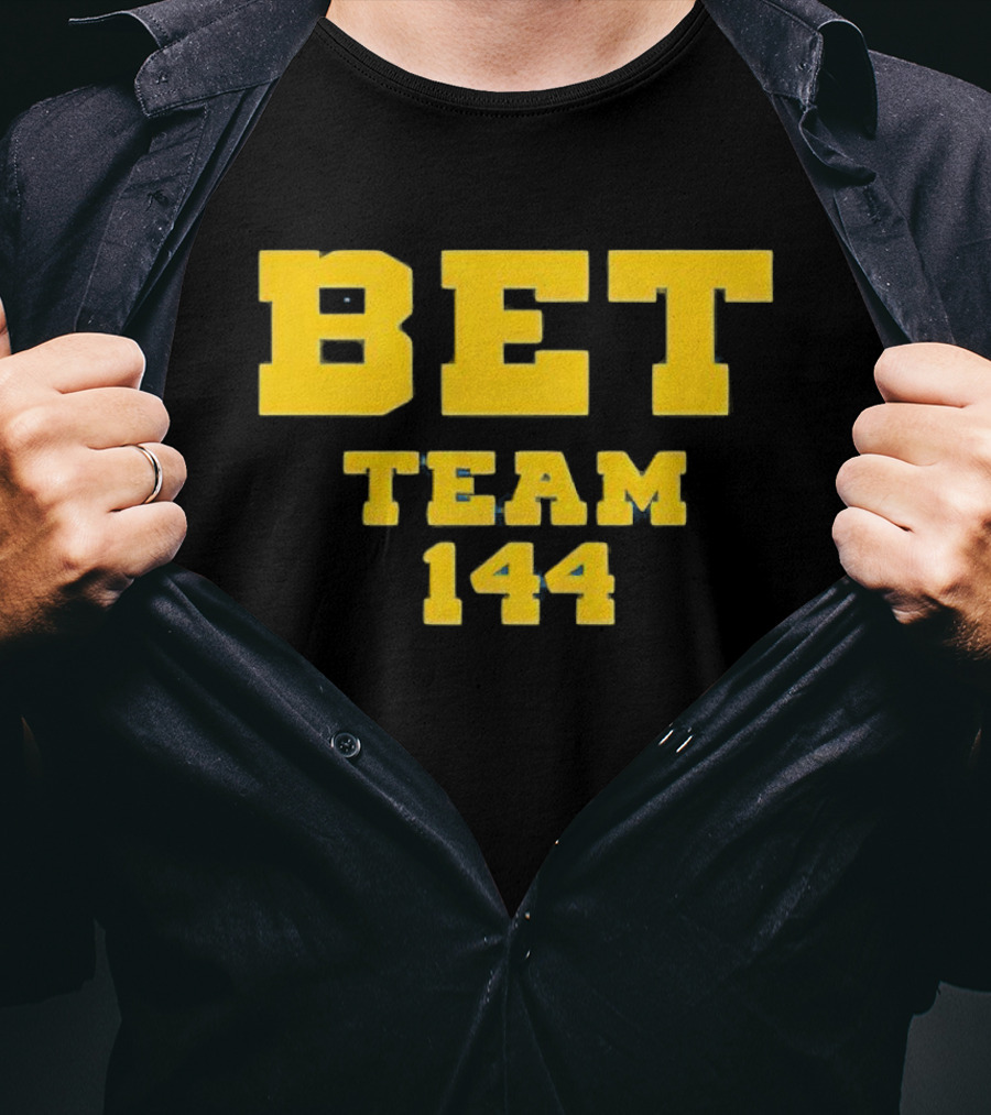 BET Team 144 Michigan Wolverines T-Shirt