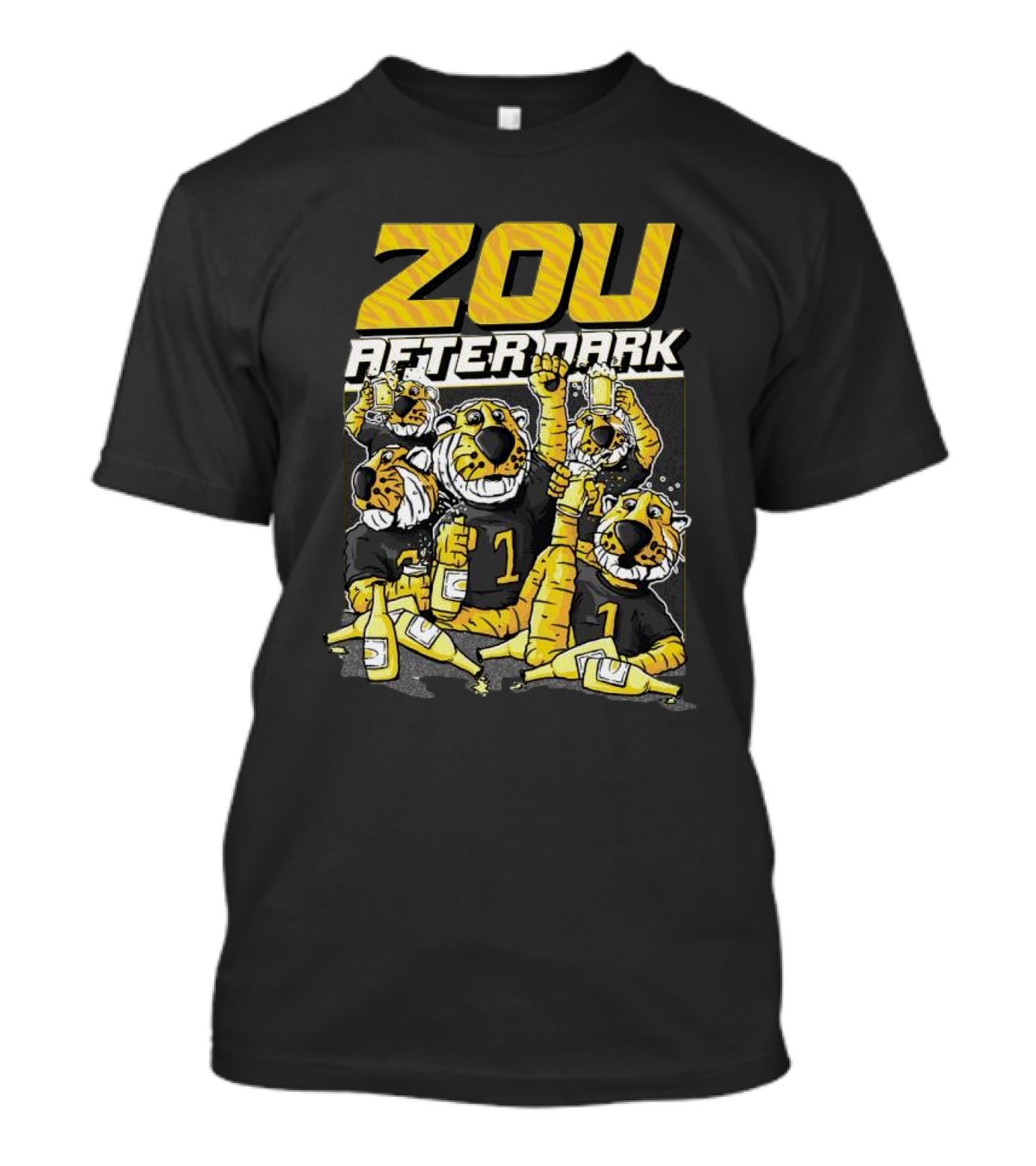 ZOU After Dark Missouri Tigers Party T-Shirt