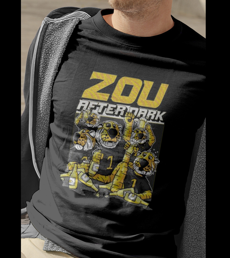 ZOU After Dark Missouri Tigers Party T-Shirt