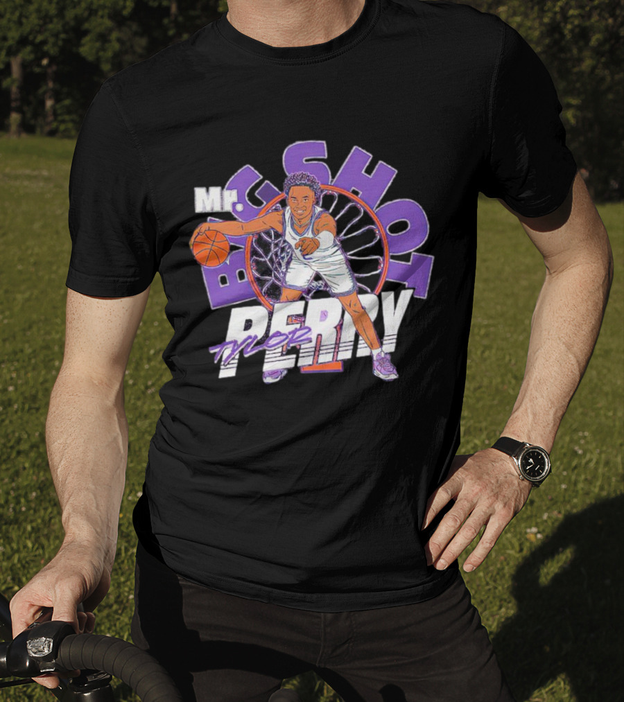 Mr. Big Shot Tylor Perry Basketball Player Signature T-Shirt