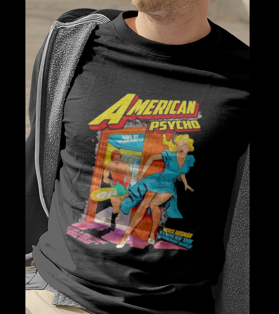 American Psycho Patrick Bateman New York Investment Banker T-Shirt