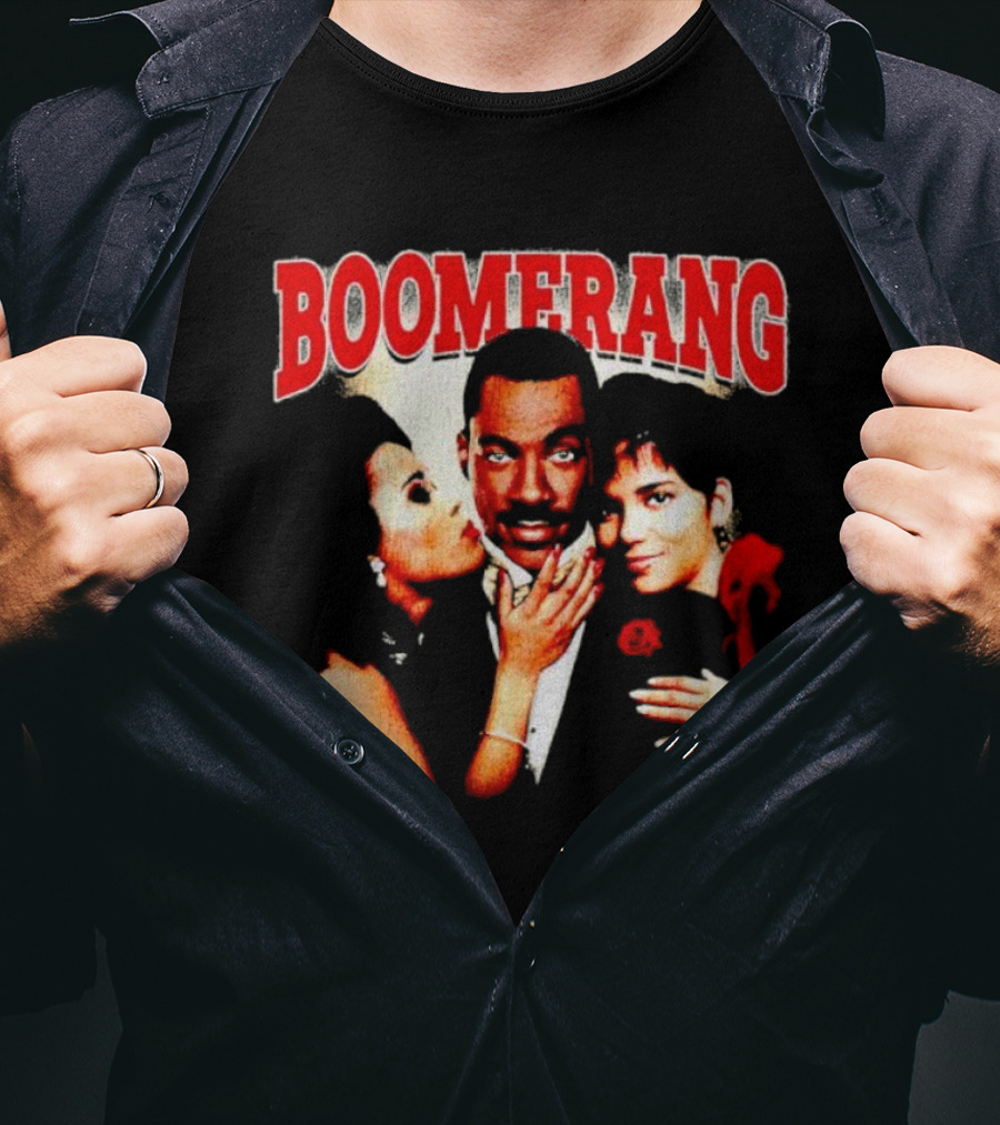 Boomerang Movie Vintage 90s Classic Comedy Trio T-Shirt