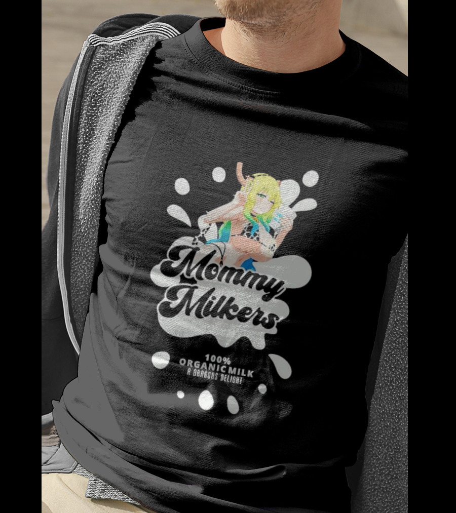 Mommy Milkers 100% Organic Milk A Dragon's Delight T-Shirt