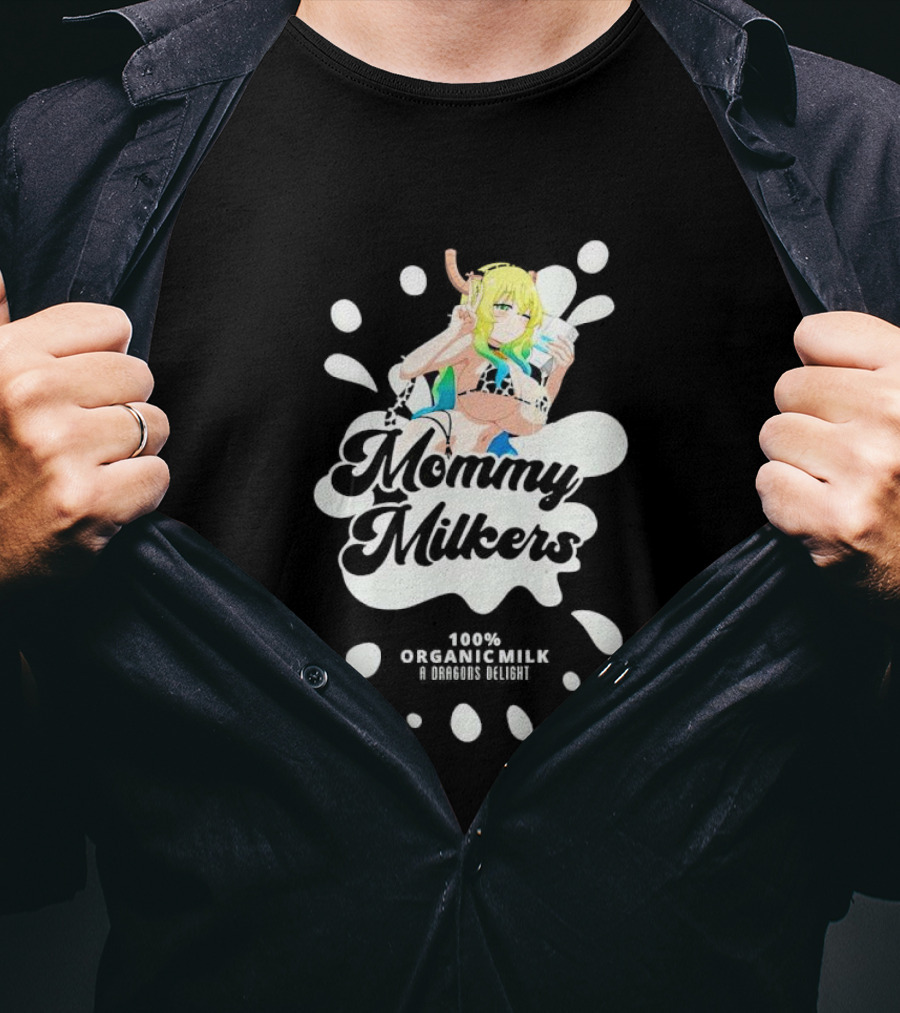 Mommy Milkers 100% Organic Milk A Dragon's Delight T-Shirt