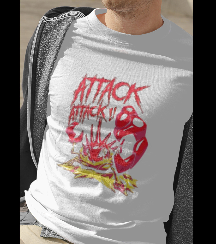 Attack Attack Crabhammer Clawburst Battle T-Shirt