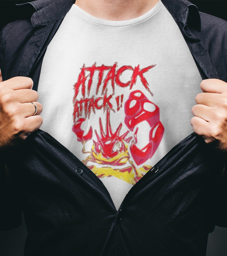 Attack Attack Crabhammer Clawburst Battle T-Shirt