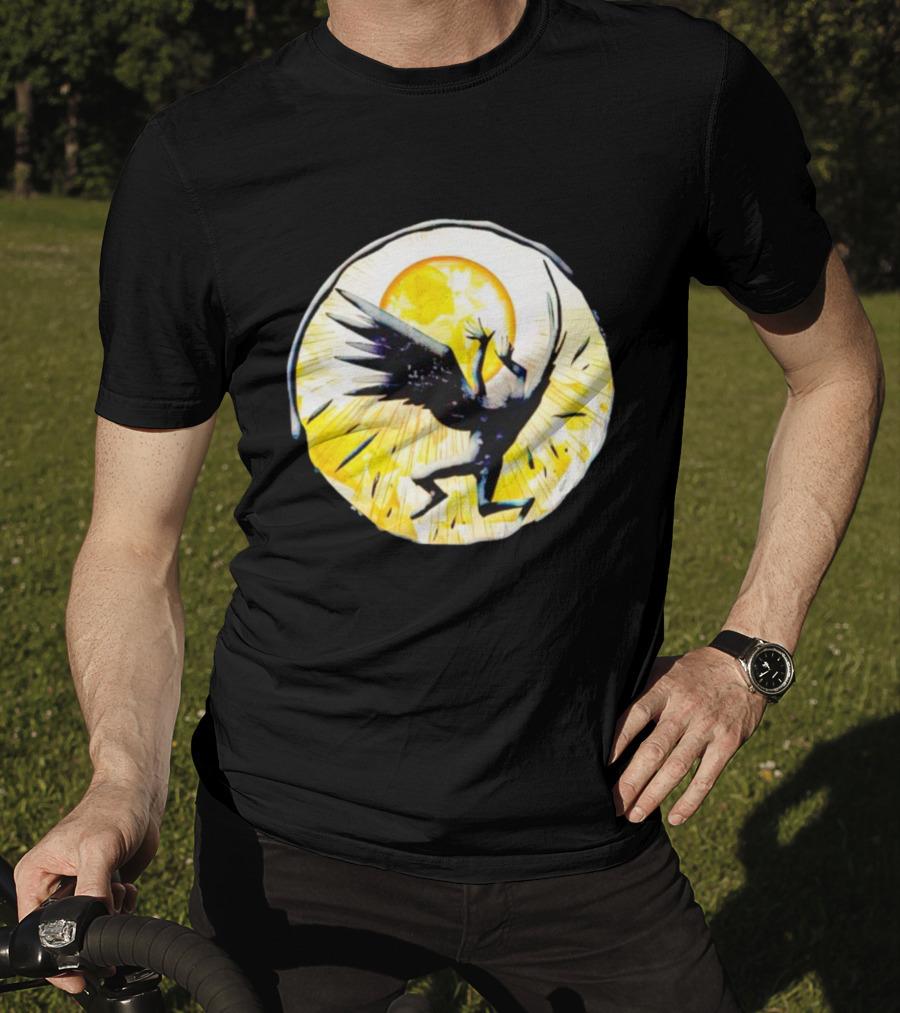 BattleTech Avantis Angels Sunburst Winged T-Shirt
