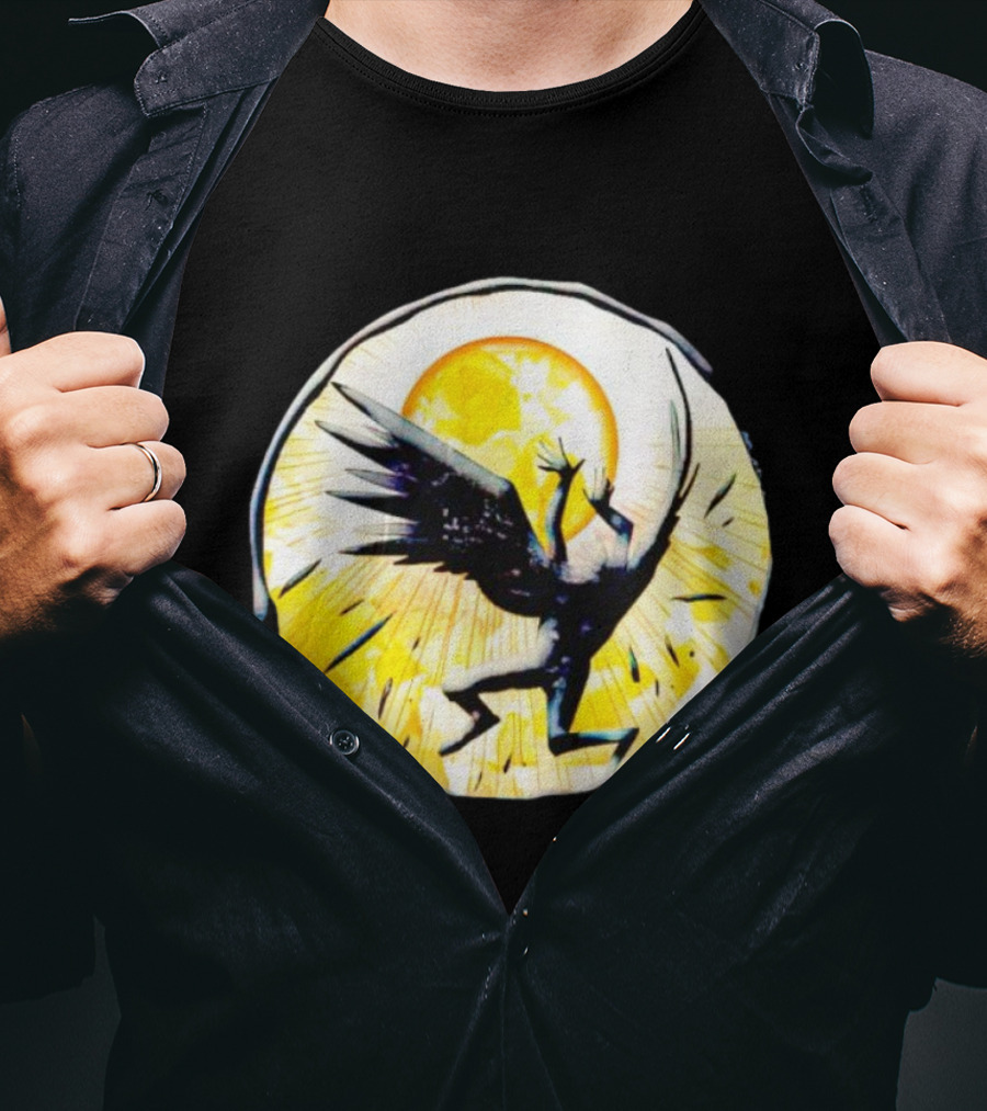 BattleTech Avantis Angels Sunburst Winged T-Shirt