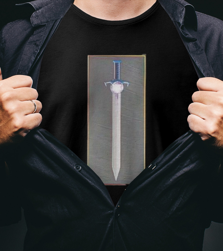 Word Of Blake Sword Emblem BattleTech T-Shirt