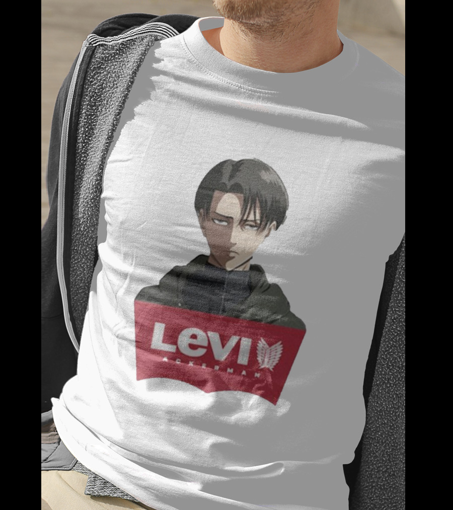 Levi Ackerman Anime Character Iconic T-Shirt