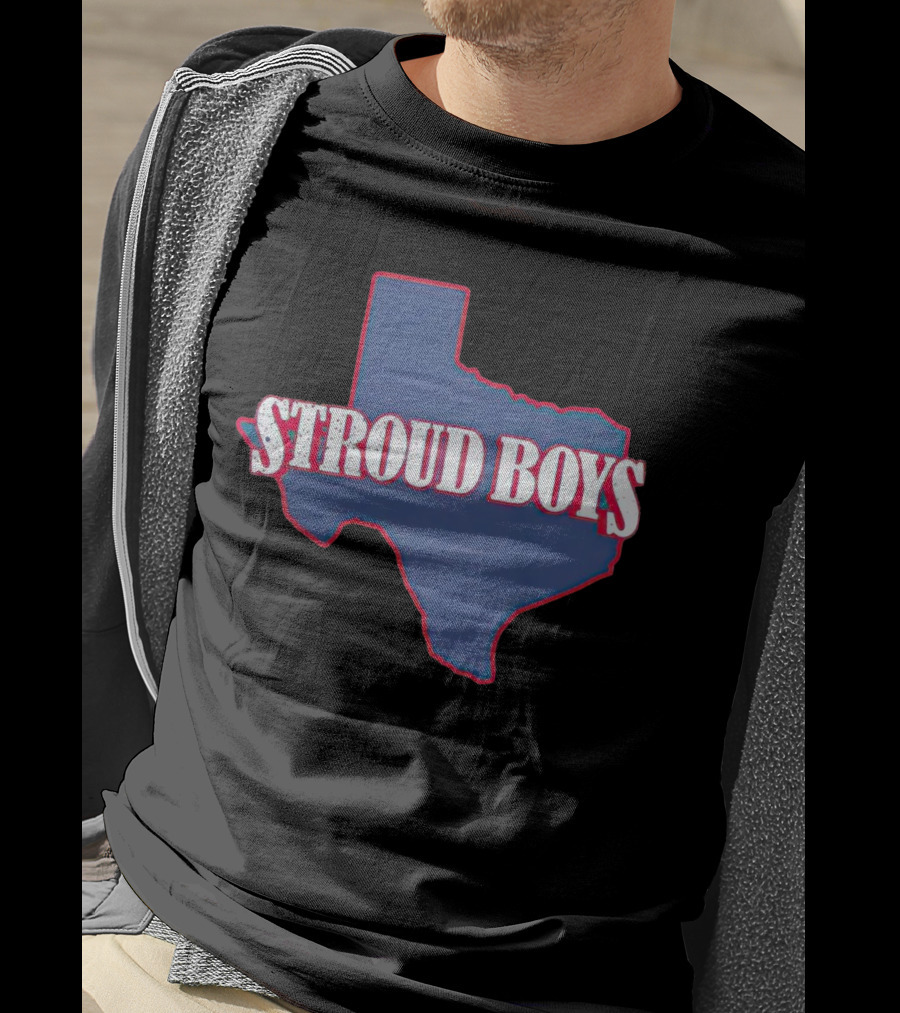 Texas Stroud Boys Texas Map T-Shirt