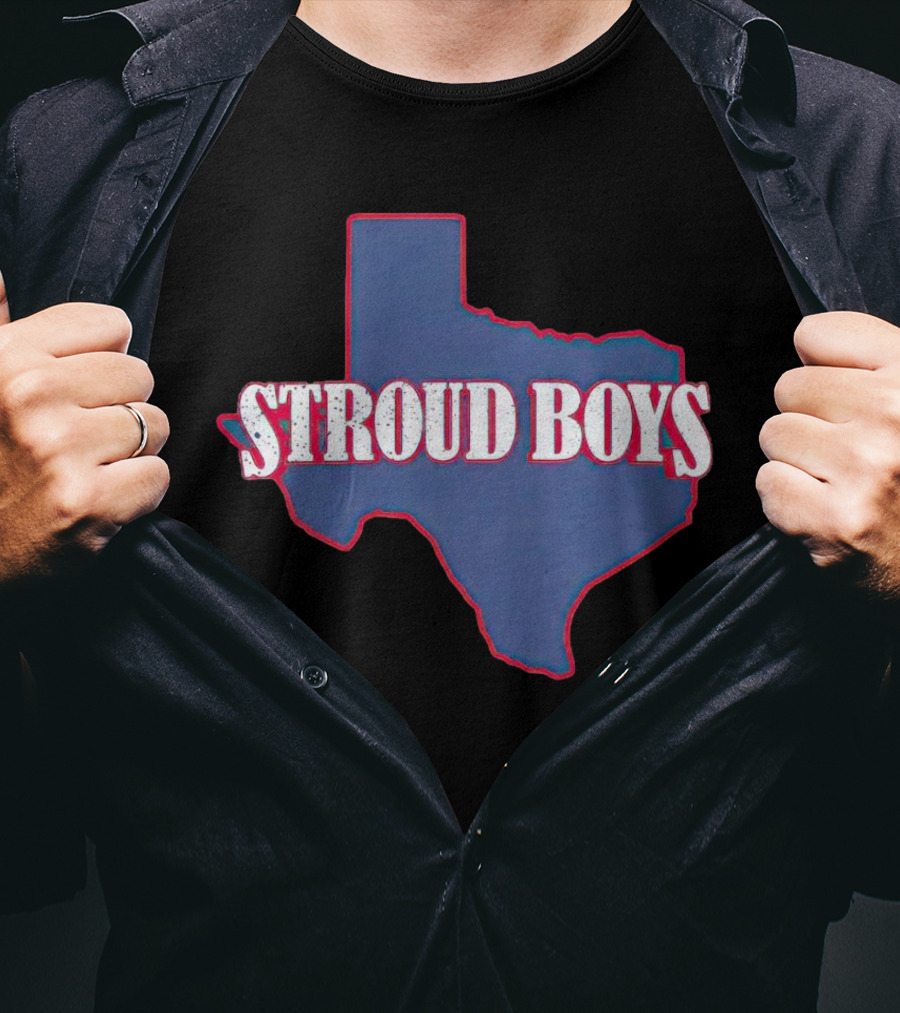 Texas Stroud Boys Texas Map T-Shirt