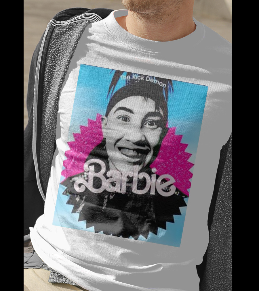 The Kick Demon Barbie Iconic Bold Face T-Shirt
