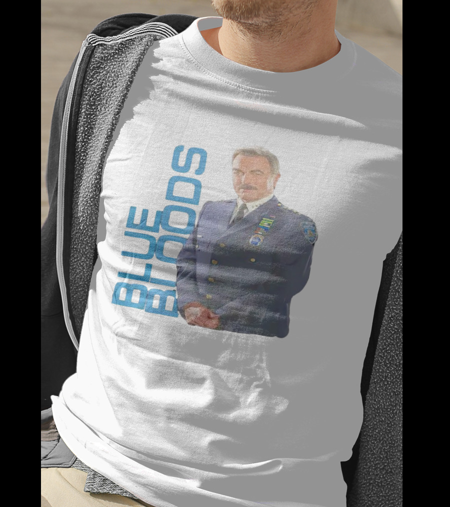 Blue Bloods Tom Selleck Commissioner Frank Reagan T-Shirt
