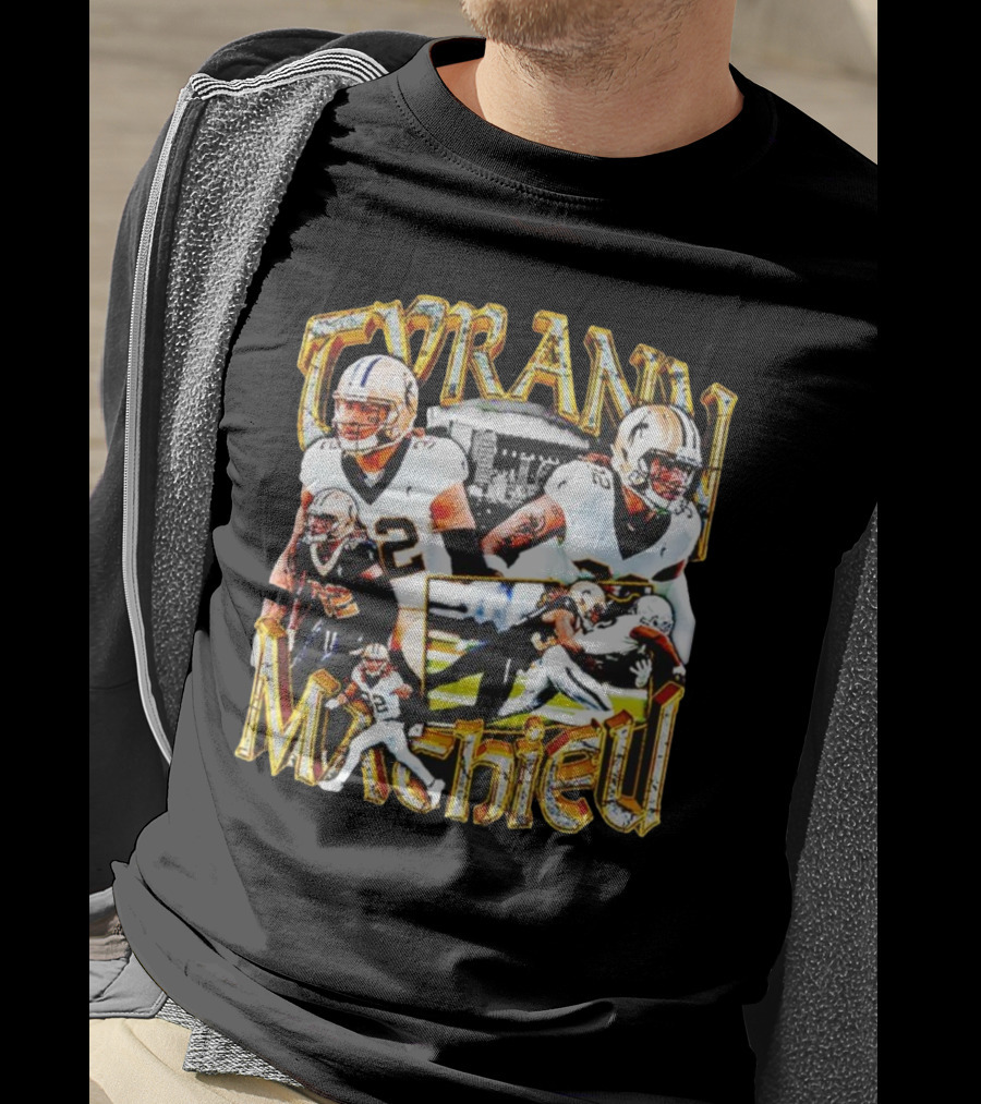 Tyrann Mathieu Football Legends New Orleans Dreams T-Shirt