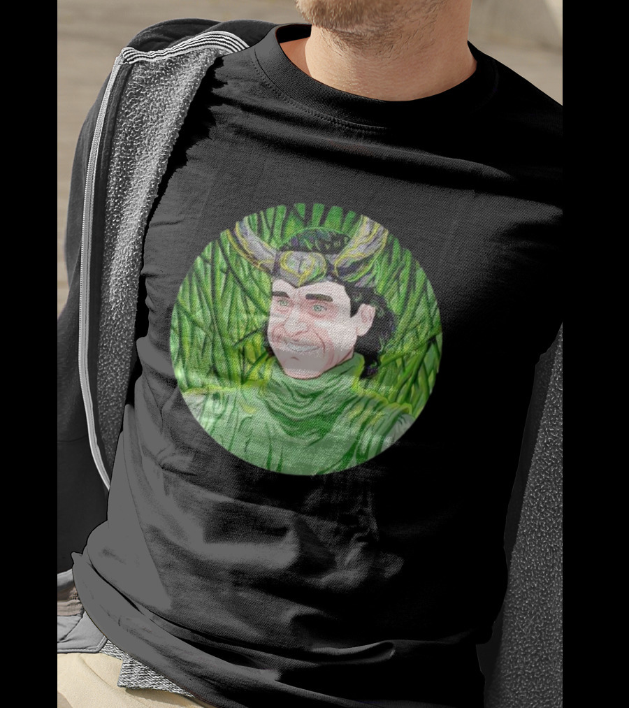 Breaking Bad Loki Crossover Horned Green Character T-Shirt